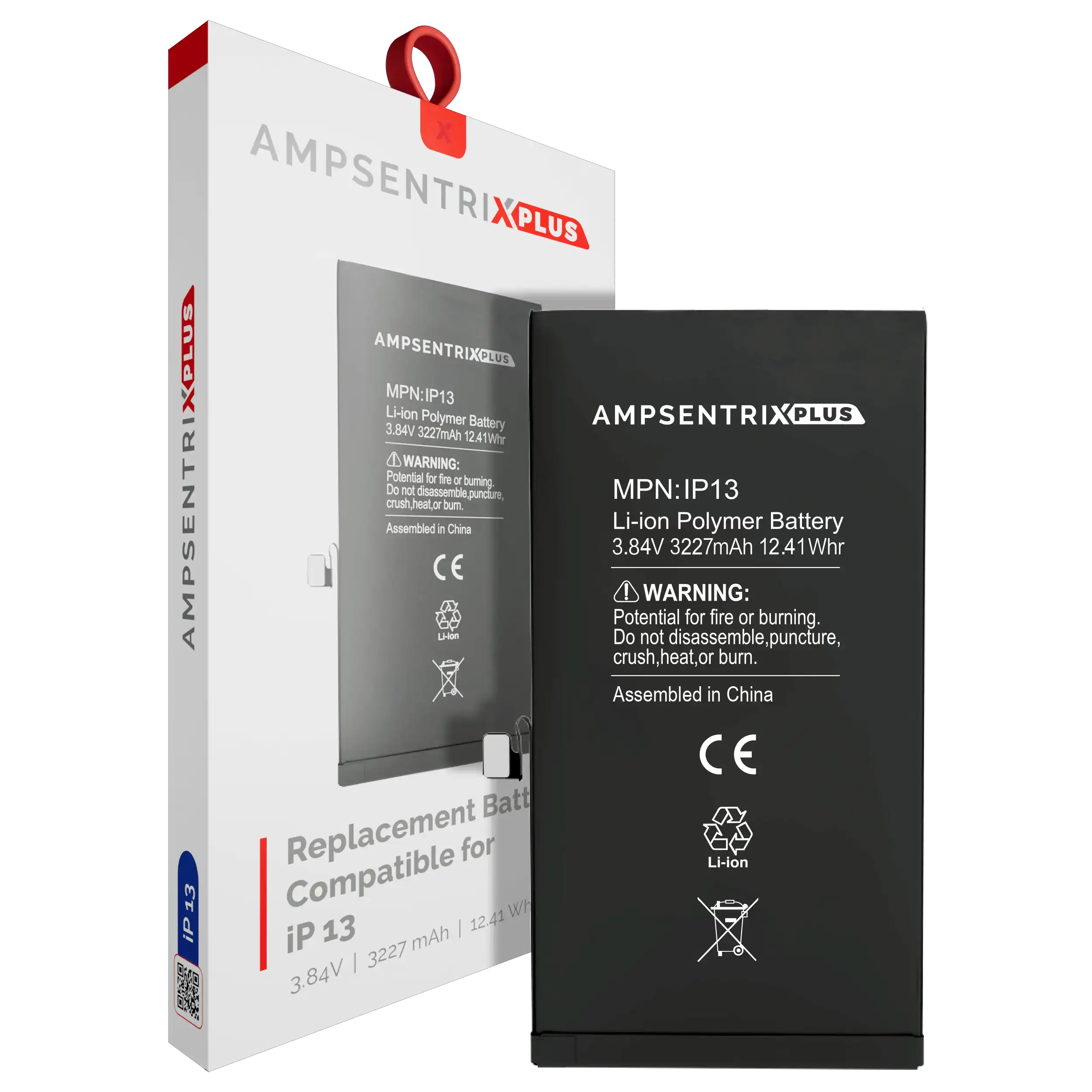 [107082131156] Batería de Repuesto Para iPhone 13 (AmpSentrix Plus)