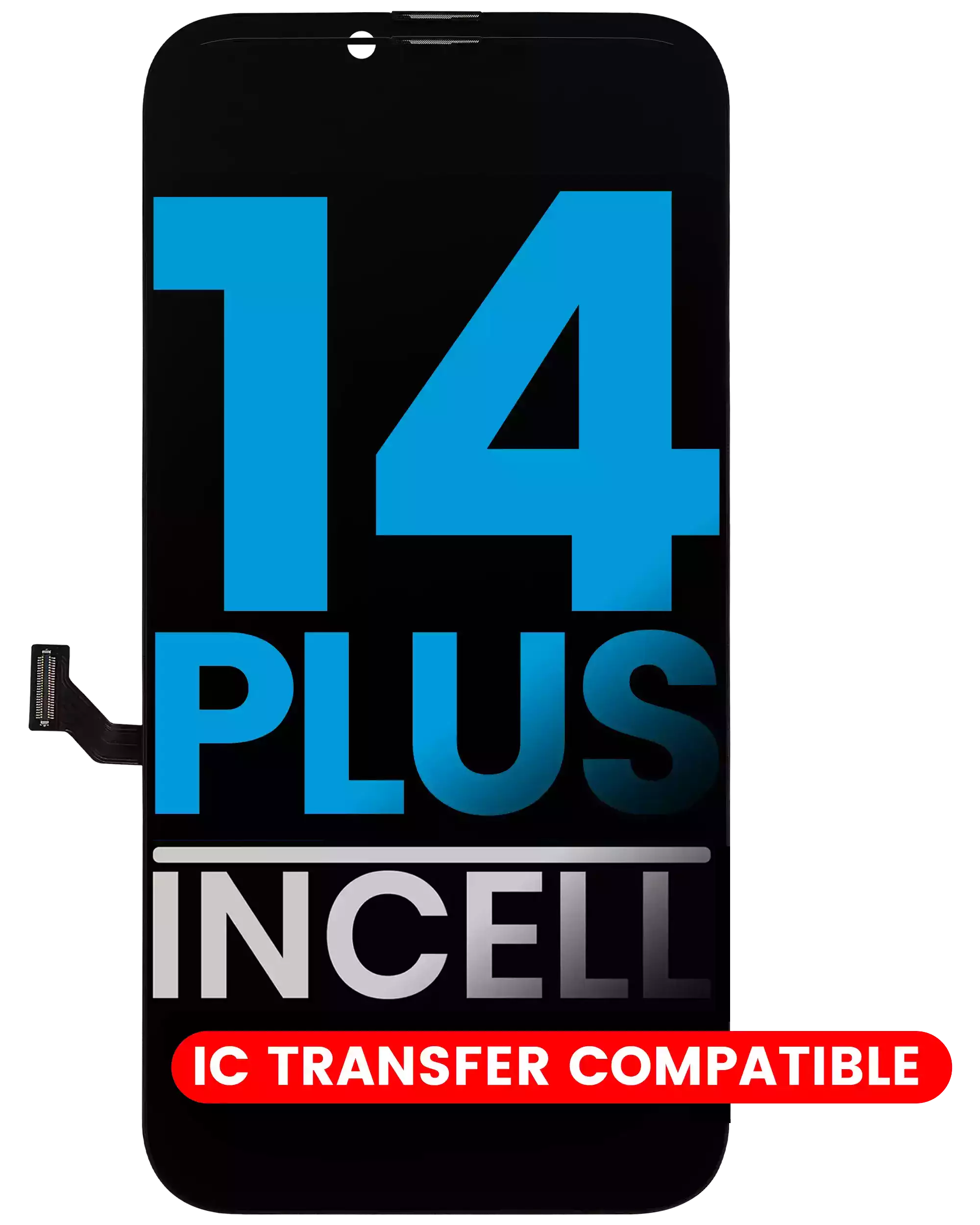 [107082129002] Ensamble LCD Para iPhone 14 Plus (Aftermarket: AQ7 / Incell)